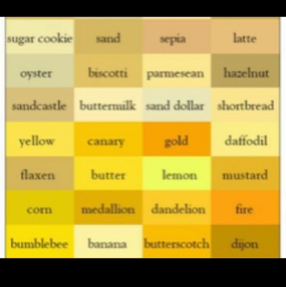 Color chart - Picture 2 of 8